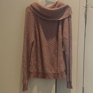 Free People cowl neck lightweight sweater